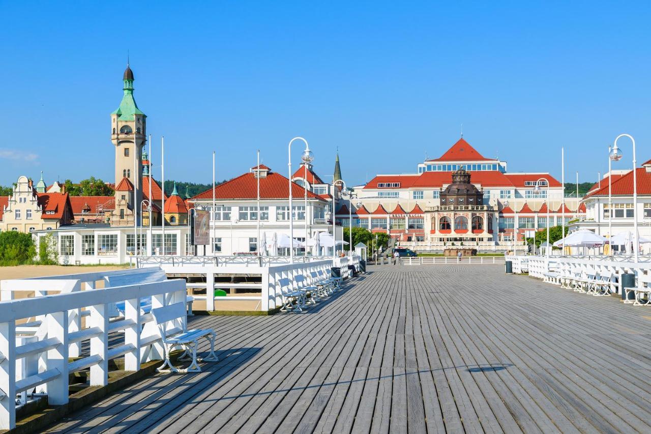 Baltic Lagoon - Okrzei Residence 索波特 外观 照片